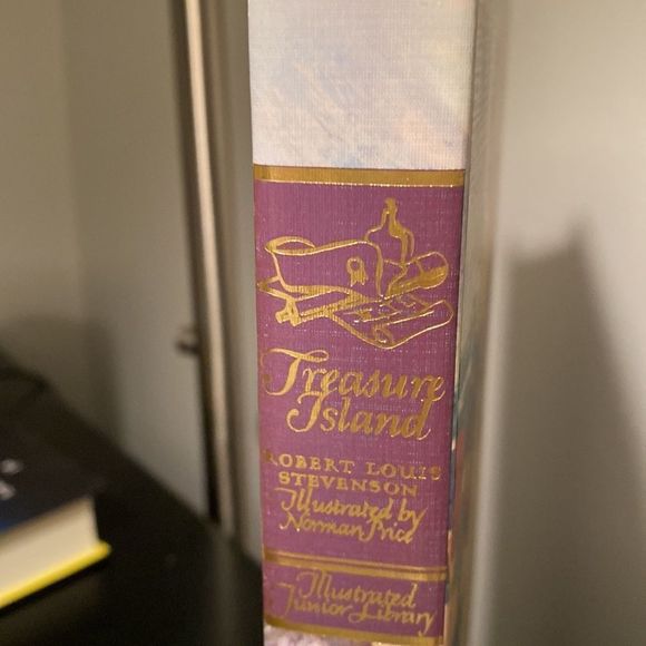 Treasure Island By Robert Louis Stevenson 1989 Printing Hardback Book EUC - Picture 10 of 10